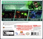 Nintendo 3DS Green Lantern Rise of the Manhunters Back CoverThumbnail